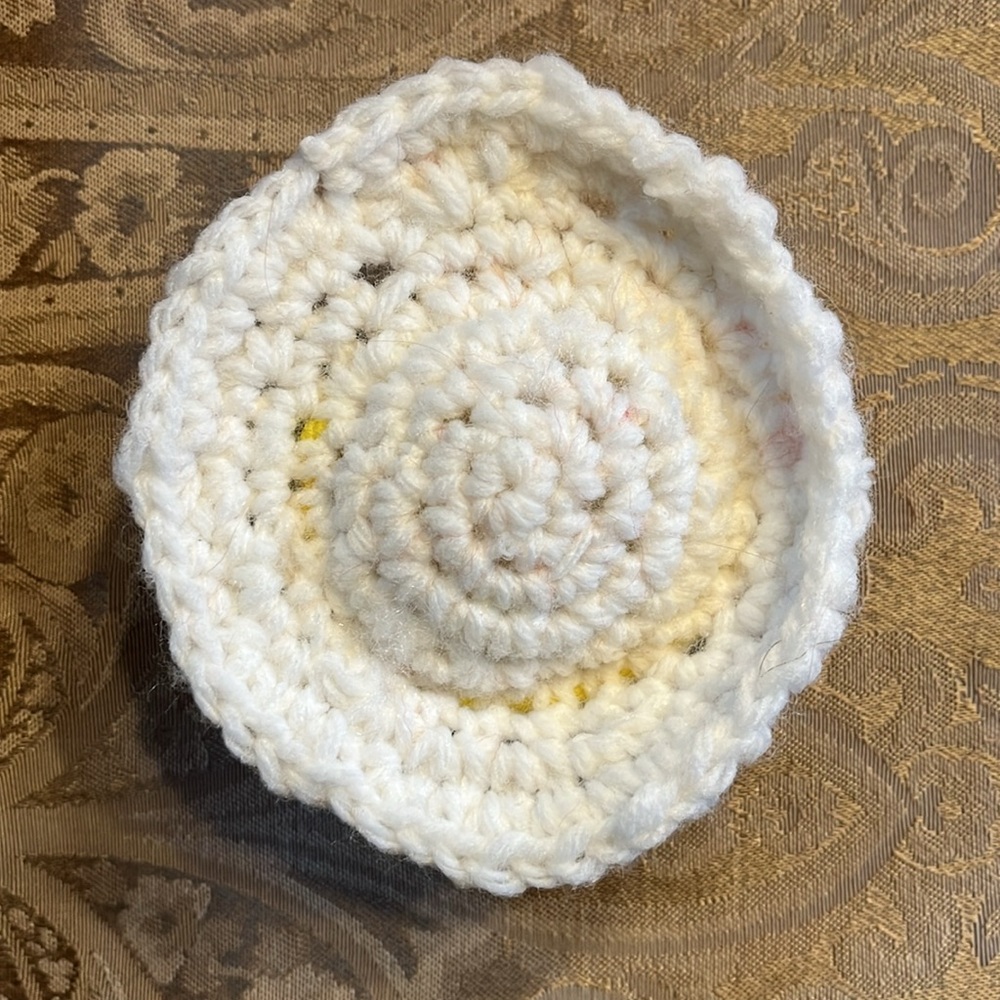 Handmade crochet sunny side up egg - Picture 4 of 4